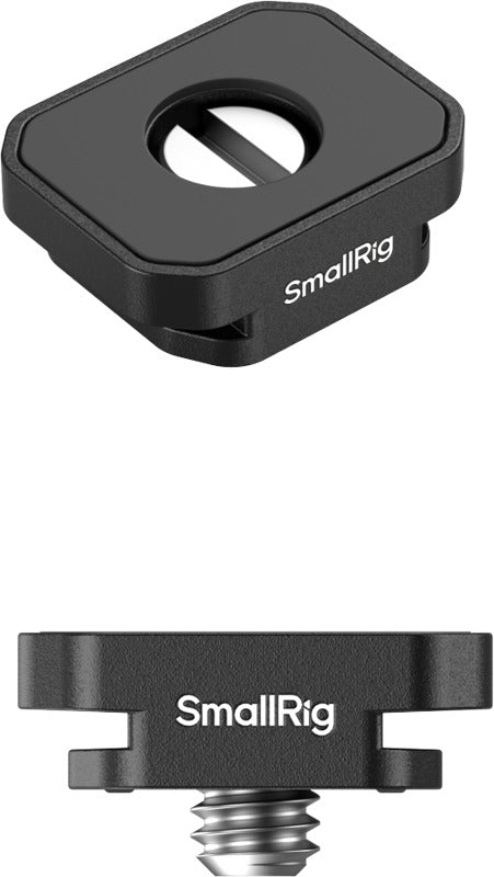 SmallRig 5472 Mount Plate with Cold Shoe Mount (4pcs)
