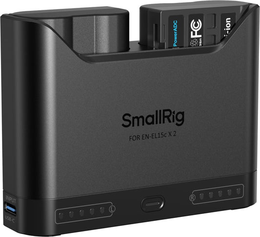SmallRig 5486 Turbo Charging Kit for EN-EL15c Camera Batteries