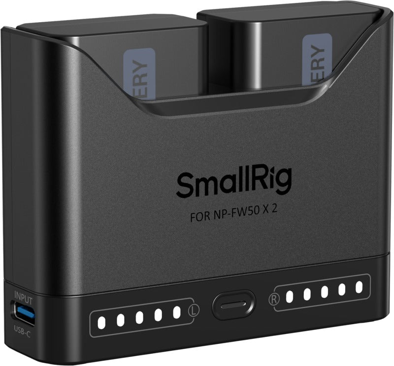 SmallRig 5488 Turbo Charging Kit for NP-FW50 Camera Batteries