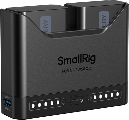 SmallRig 5488 Turbo Charging Kit for NP-FW50 Camera Batteries