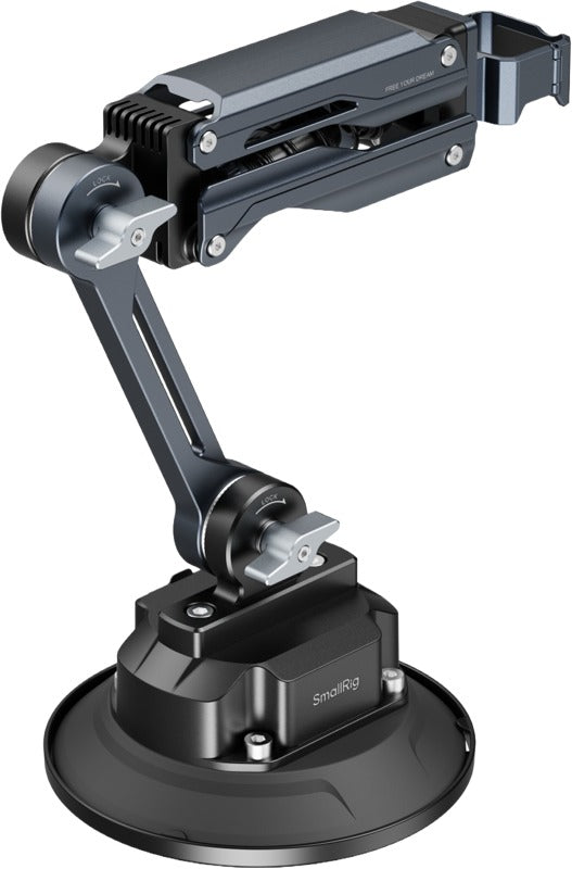 SmallRig 5507 Shock Absorber Support with Electronic Suction Cup for Osmo Pocket 3 / HERO13 and more