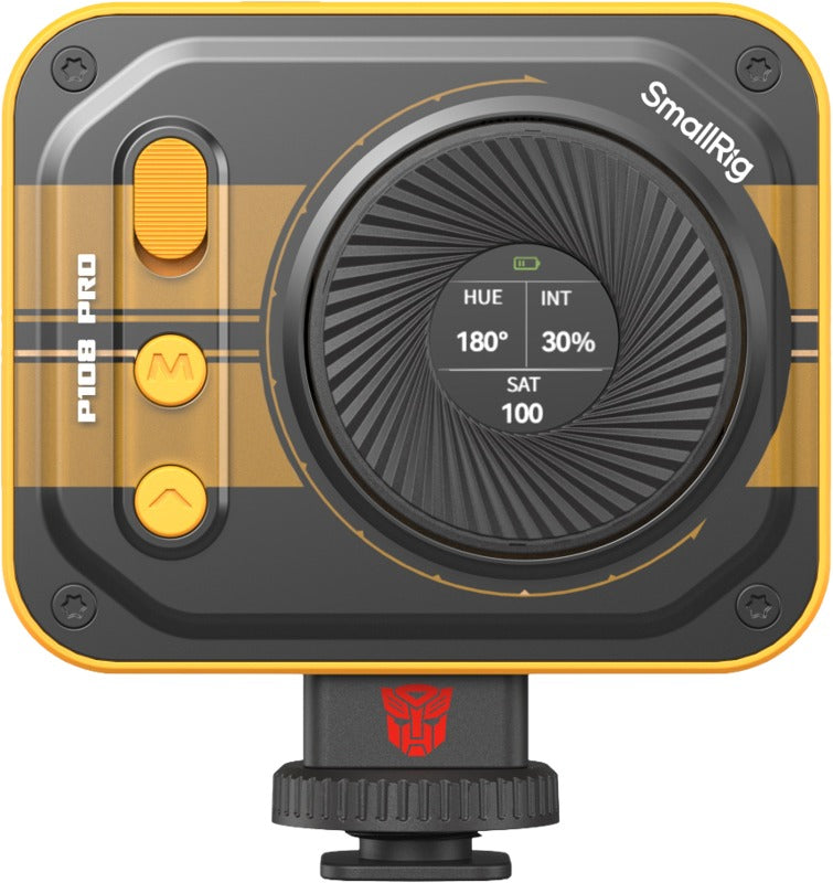 SmallRig 5511 Vibe P108 Pro mini LED Video Light “BumbleBee Edition”