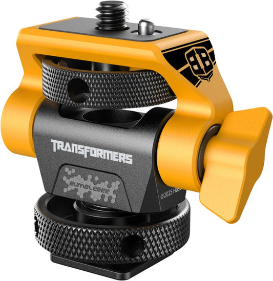 SmallRig 5519 Swivel and Tilt Adjustable Monitor Support with Cold Shoe（BumbleBee Edition）