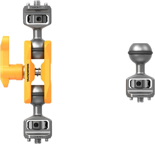 SmallRig 5522 Magic Arm Support with Dual Ball Heads 1/4”-20 Screws（BumbleBee Edition）