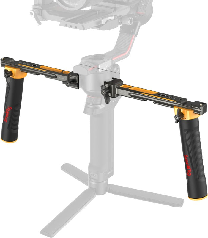 SmallRig 5526 Dual Handgrip for DJI RS 2 / RSC 2 / RS 3 / 3 Pro / RS 4 / 4 Pro（BumbleBee Edition)