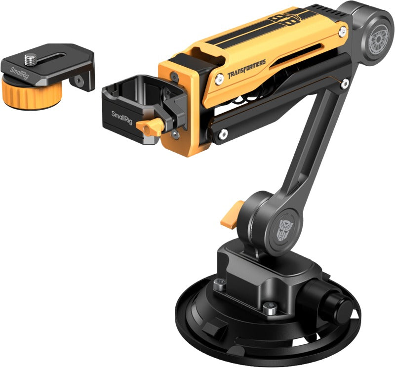 SmallRig 5528 mini Shock Absorber Arm for DJI Osmo Pocket 3 / GoPro HERO13 / Insta360 X4（BumbleBee)