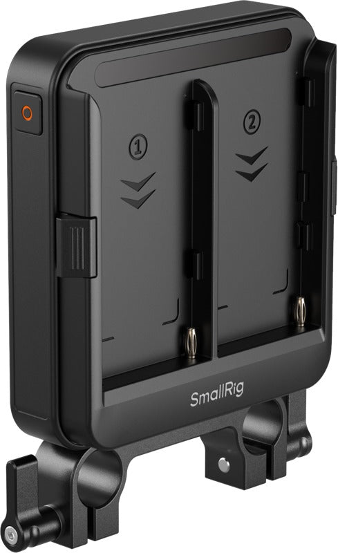 SmallRig 5537 Adapter Plate Kit for NP-F Type Batteries for 15mm LWS Rods (Supports UPS)