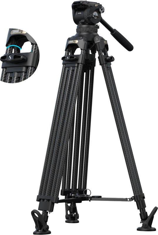 SmallRig 5578 FSD18 FreeSpeed Heavy-Duty Carbon Fiber Tripod