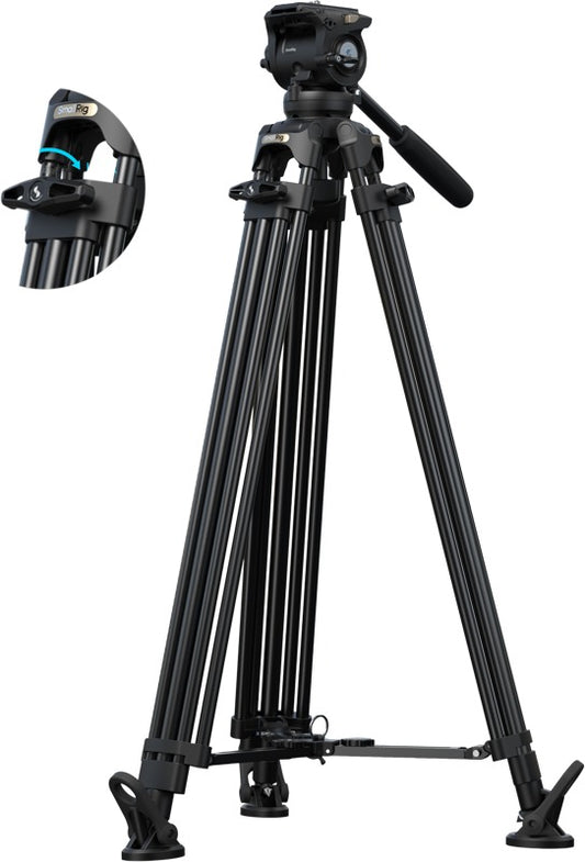 SmallRig 5579 FSD16 FreeSpeed Heavy-Duty Aluminum Alloy Tripod