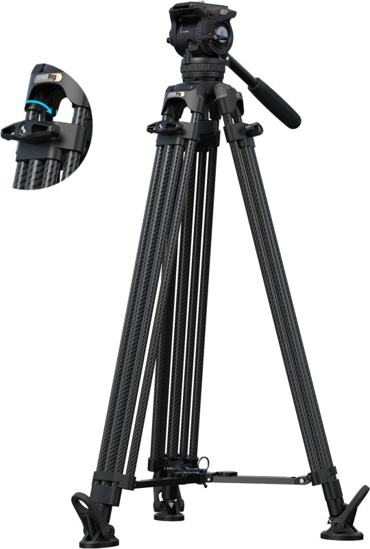 SmallRig 5580 FSD16 FreeSpeed Heavy-Duty Carbon Fiber Tripod