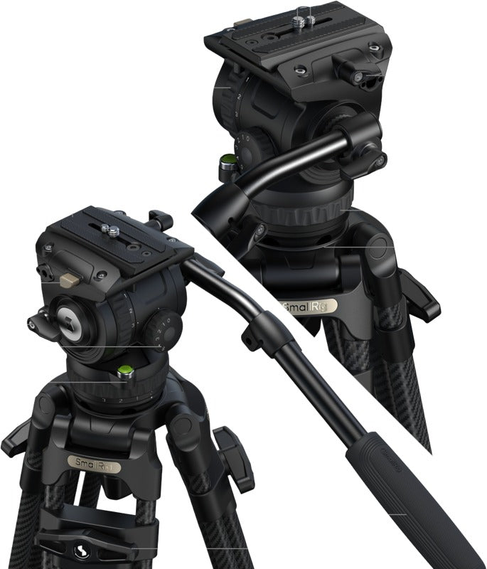 SmallRig 5580 FSD16 FreeSpeed Heavy-Duty Carbon Fiber Tripod