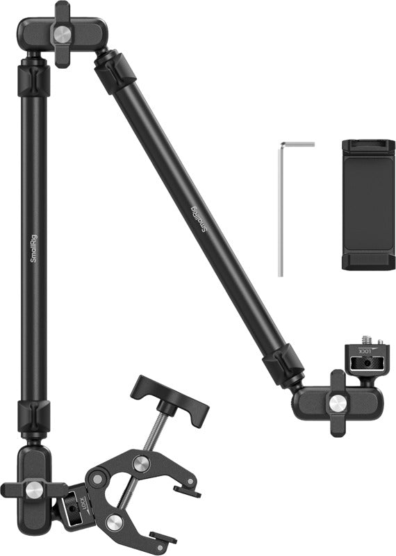 SmallRig 5625 Desktop Magic Arm with Crab-Shaped Clamp Kit