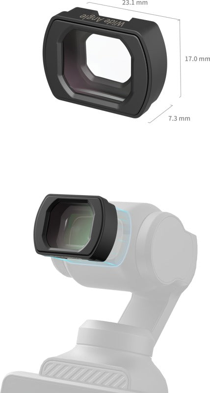 SmallRig 5650 Wide-Angle Lens for DJI Osmo Pocket 3