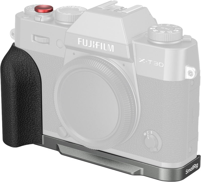 SmallRig 5665 L-Shaped Mount Plate w Silicone Handle for FUJIFILM X-T30 / T30 II / T30 III Charcoal