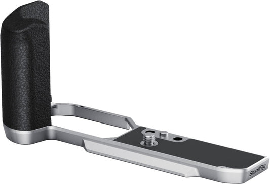 SmallRig 5706 L-Shaped Mount Plate with Silicone Handle for Nikon Z f Silver