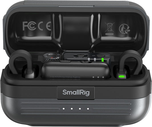 SmallRig 5715 S70 Wireless Microphone with Multi-Device Compatibility (Black)