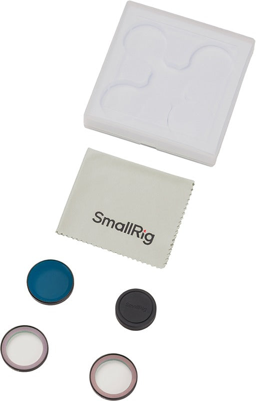 SmallRig 5789 1/2 & 1/4 Black Diffusion & ND8-CPL Polarizing Filter Kit for DJI Osmo Nano