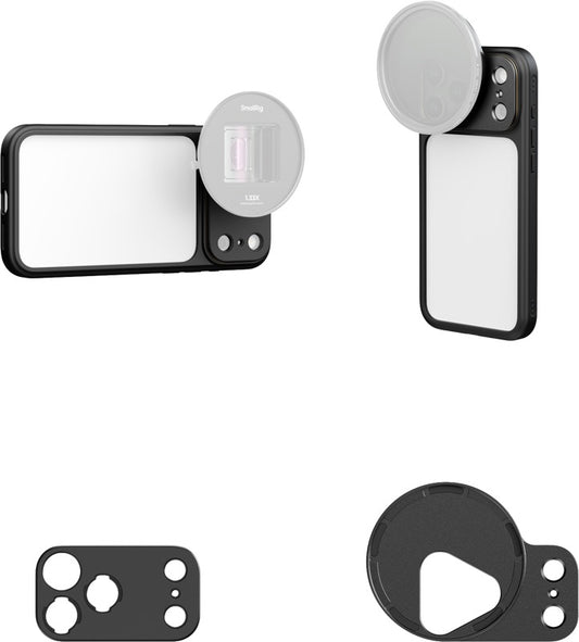 SmallRig 5790 FilMov Lightweight Photography Bumper Case for iPhone 17 Pro Black