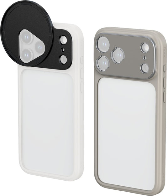 SmallRig 5791 FilMov Lightweight Photography Bumper Case for iPhone 17 Pro (Gray)