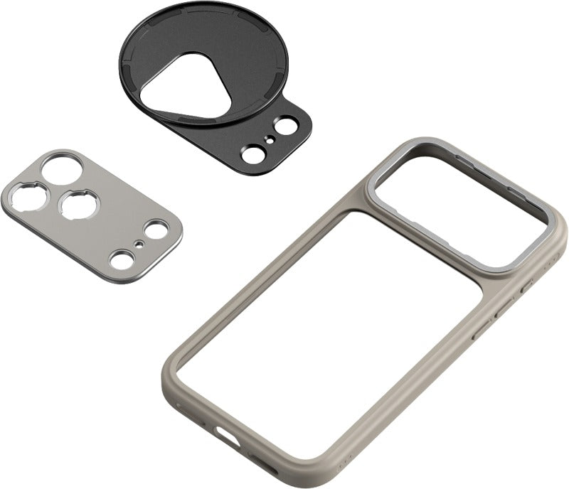 SmallRig 5791 FilMov Lightweight Photography Bumper Case for iPhone 17 Pro (Gray)