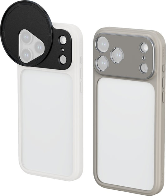 SmallRig 5794 FilMov Lightweight Photography Bumper Case for iPhone 17 Pro Max (Gray)