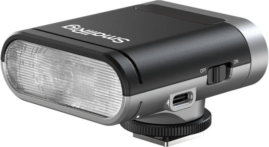 SmallRig 5818 RS20 mini Speedlite Flash (Silver)
