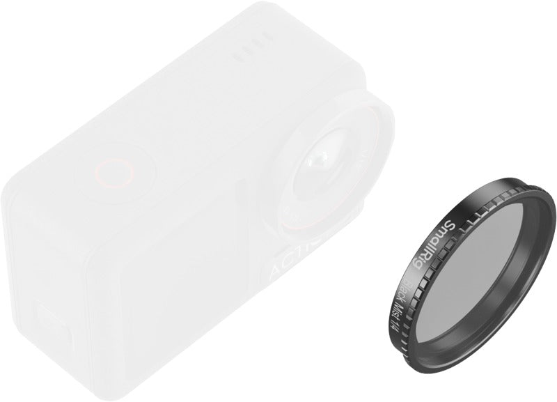 SmallRig 5836 Attachable 1/4 Effect Black Mist Filter for DJI Osmo Action 5 Pro / 4