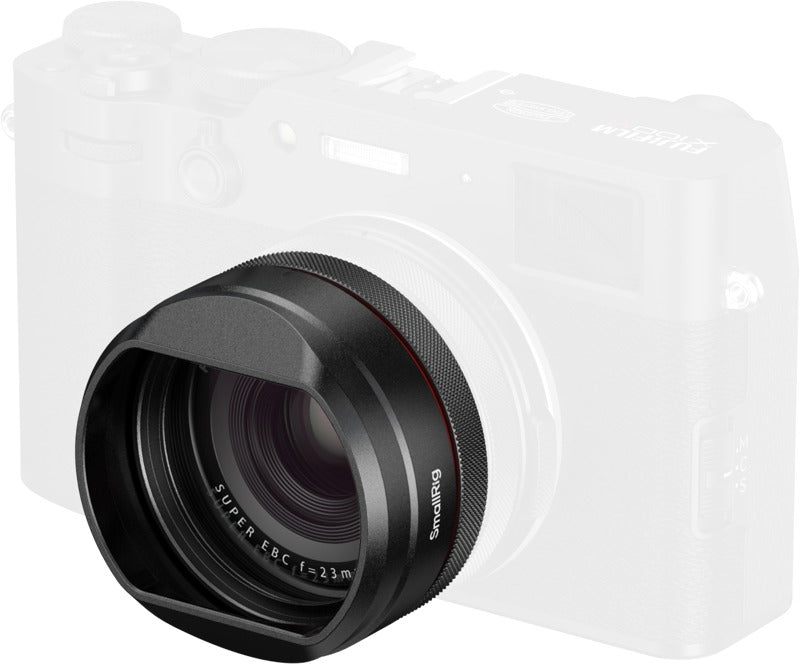 SmallRig 5850 UV Filter with Lens Hood Kit for FUJIFILM X100VI / X100V (Black)
