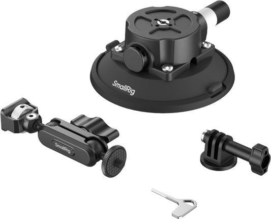 SmallRig 5855 4.5" Suction Cup Mount for Action Cameras