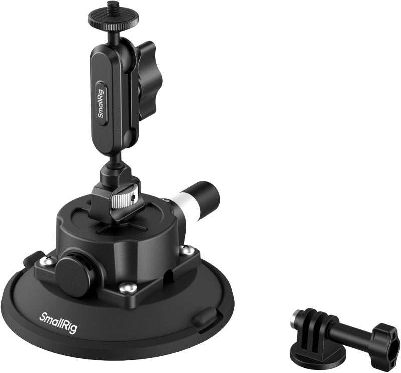 SmallRig 5855 4.5" Suction Cup Mount for Action Cameras