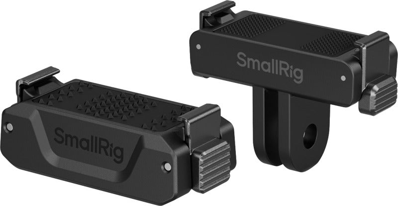 SmallRig 5918 Bidirectional QR Folding Adapter Support with 2-Prong Mount and 1/4"-20 Threaded hole