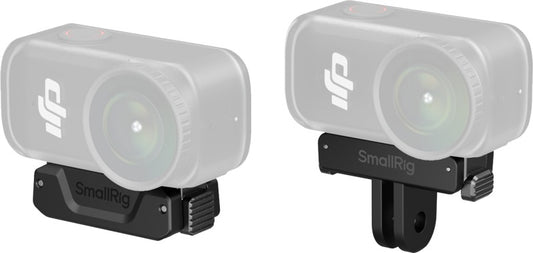 SmallRig 5918 Bidirectional QR Folding Adapter Support with 2-Prong Mount and 1/4"-20 Threaded hole