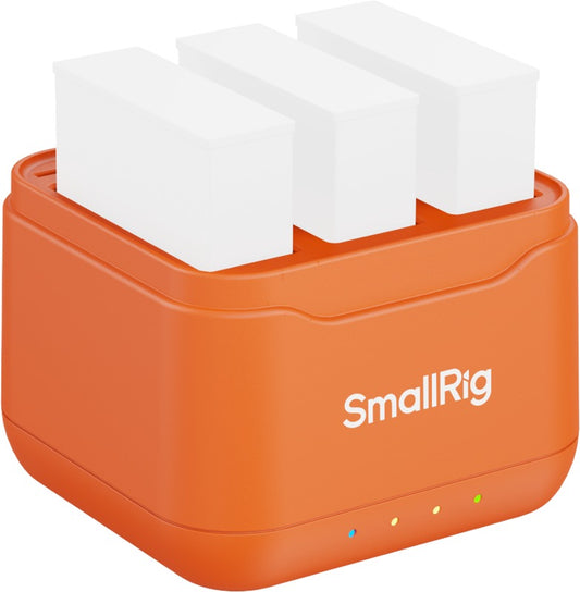 SmallRig 5921 Camera Battery Charger for DJI Action 6 / Action 5 Pro / Osmo 360