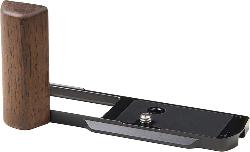 SmallRig 5945 L-Shaped Mount Plate with Wooden Handle for Panasonic S9