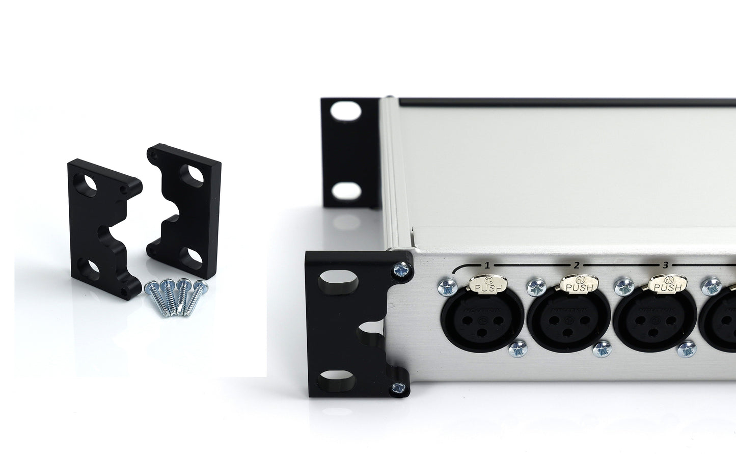 Sonifex AVN-AIORK | 1U Rear Rack Kit For AVN-AIO/M Range