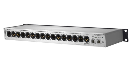 Sonifex AVN-AO16-RAV | RAVENNA/AES67 to 16 Channel Analogue Interface with XLR Connectivity