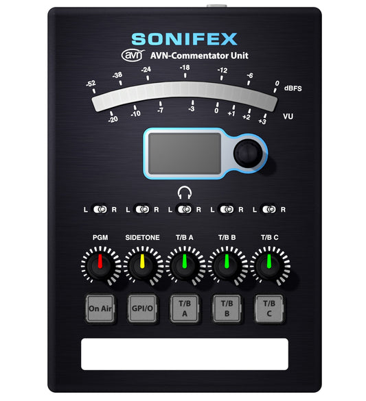 Sonifex AVN-CU1 | Dante Commentary Unit for 1 Commentator