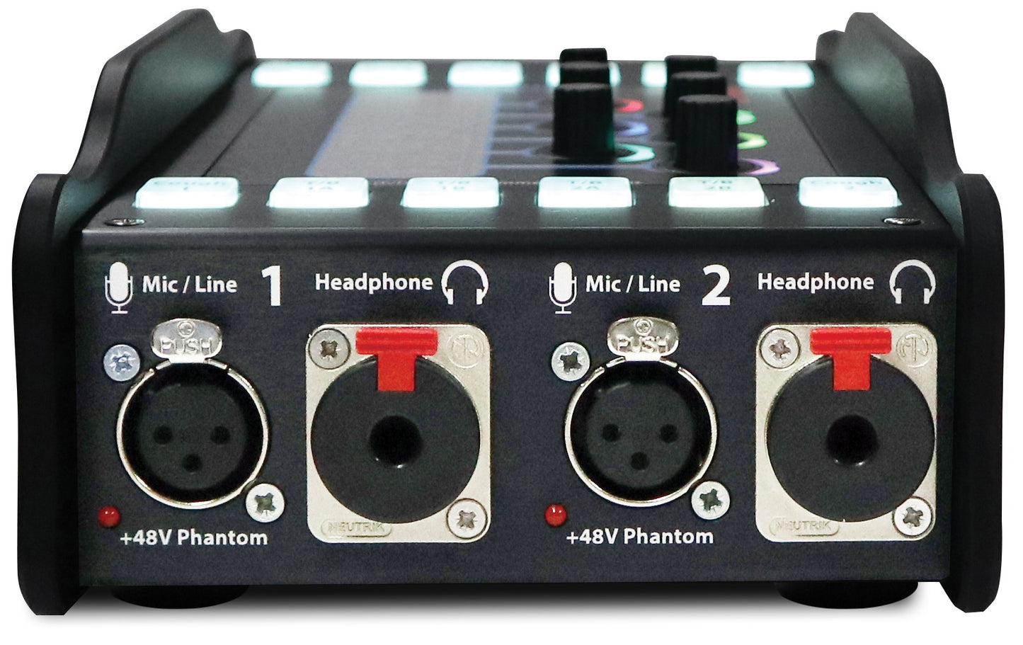 Sonifex AVN-CU2-DTOR | Configurable Dante Commentary Unit for 2 Commentators