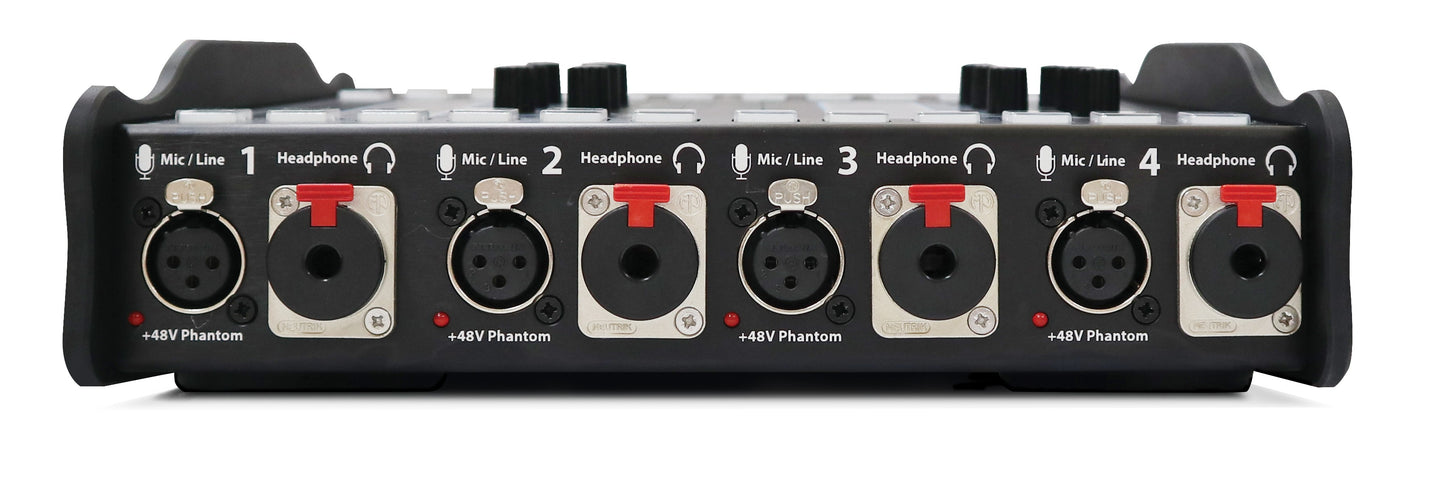 Sonifex AVN-CU4-RAV | Configurable RAVENNA Commentary Unit for 4 Commentators