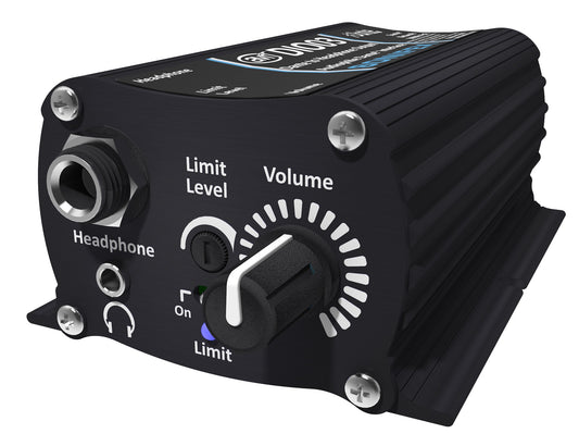 Sonifex AVN-DIO03 | Dante to Headphone Outputs (1/4ï¿½ & 3.5mm Jacks) With Volume Control & Limiter