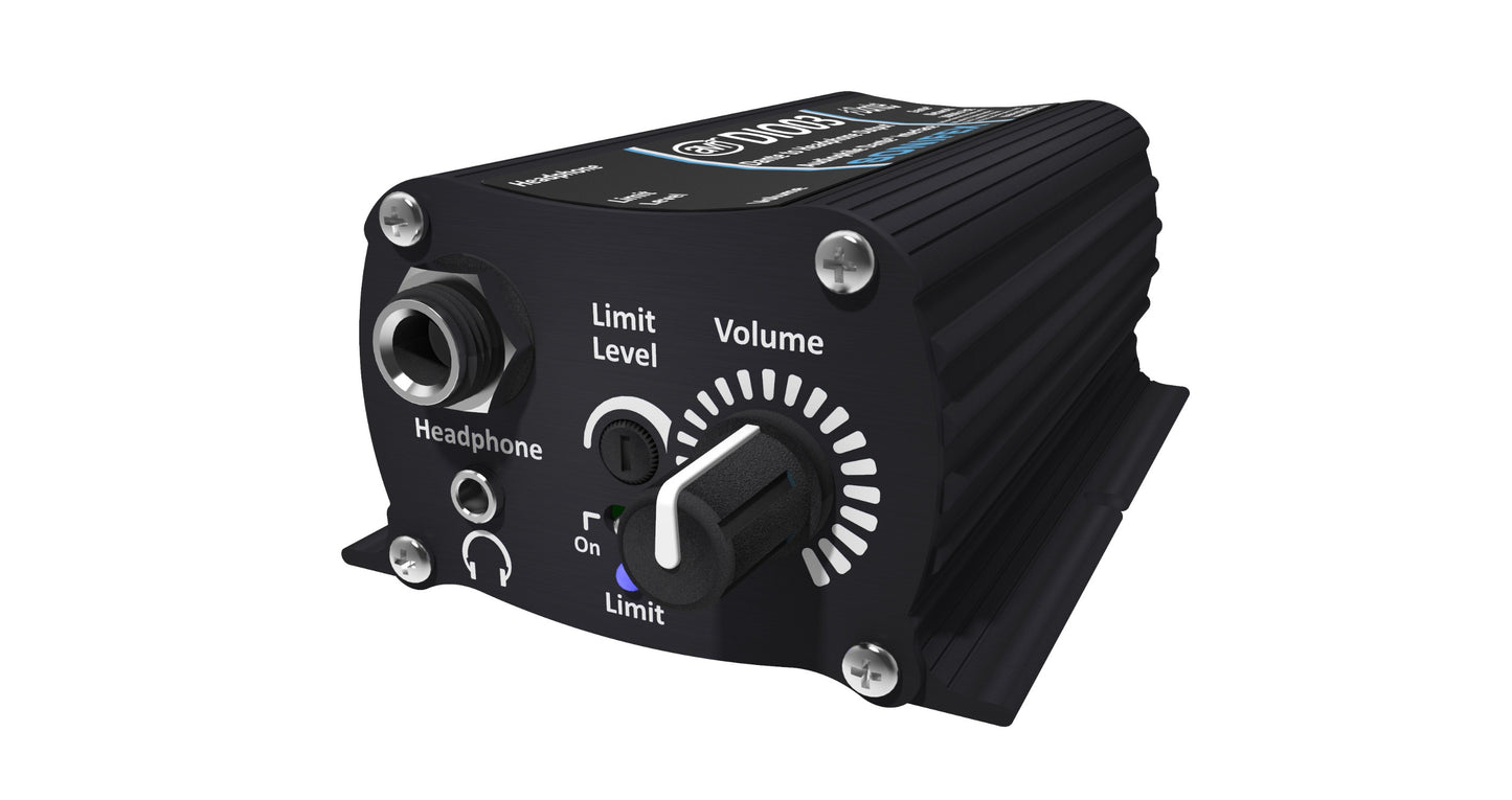 Sonifex AVN-DIO03 | Dante to Headphone Outputs (1/4ï¿½ & 3.5mm Jacks) With Volume Control & Limiter