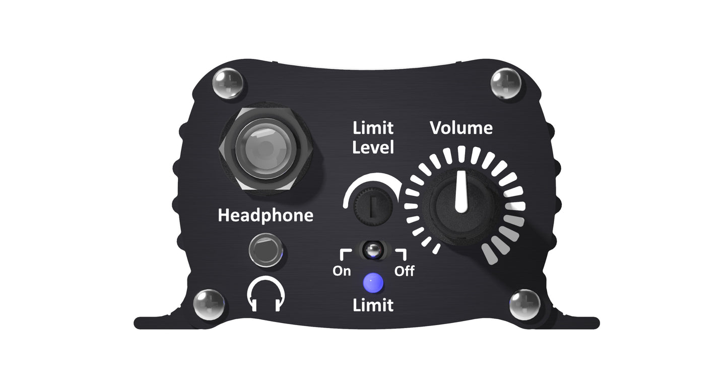 Sonifex AVN-DIO03 | Dante to Headphone Outputs (1/4ï¿½ & 3.5mm Jacks) With Volume Control & Limiter