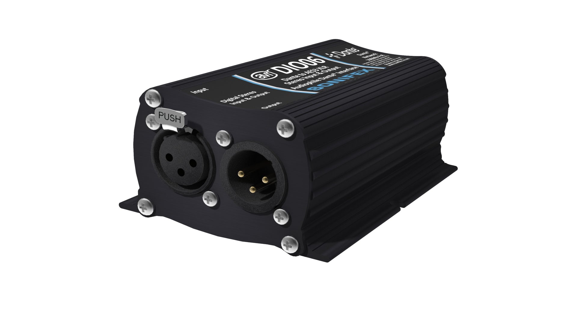 Sonifex AVN-DIO06 | Dante AES3 XLR Stereo Input & Output
