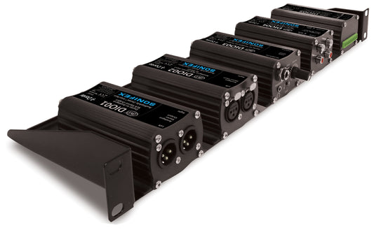 Sonifex AVN-DIORK | AVN-DIO 19" Rack Tray (5 x Small, 3 x Large)