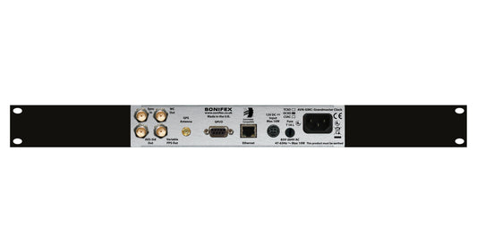 Sonifex AVN-GMCS | IEEE1588 PTP Grandmaster Clock with GPS Receiver