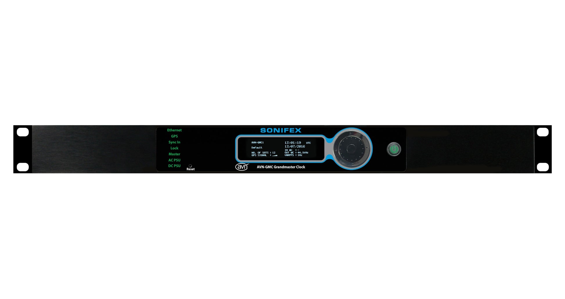 Sonifex AVN-GMCS | IEEE1588 PTP Grandmaster Clock with GPS Receiver