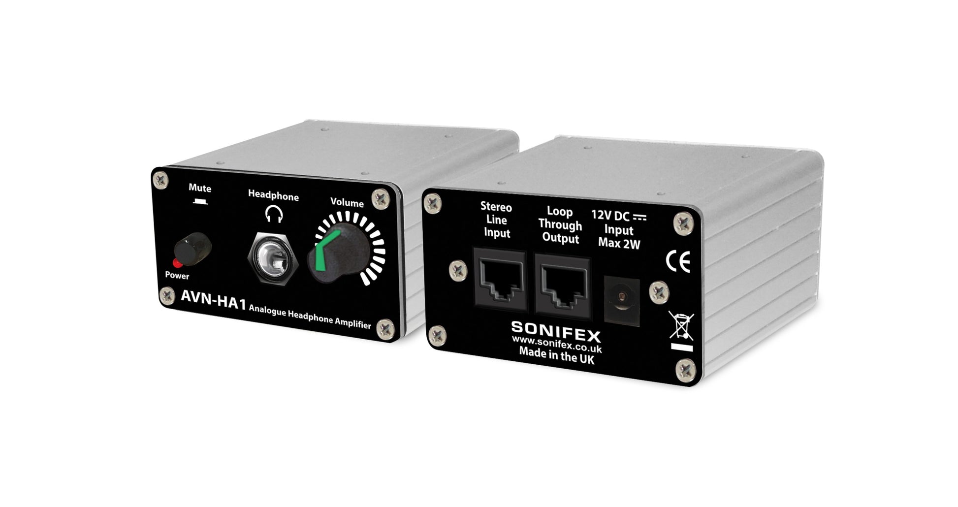 Sonifex AVN-HA1 | Analogue Headphone Amplifier for AVN-PA8/D & AVN-PM8/D Portals