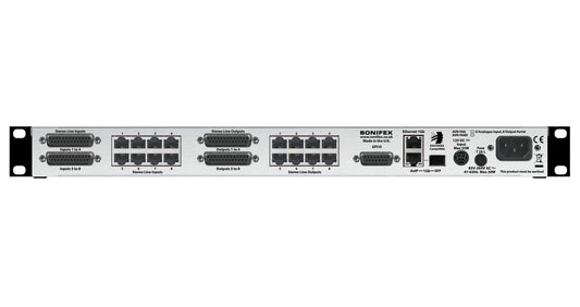 Sonifex AVN-PA8 | 8 Stereo Analogue Line Inputs & Outputs AES67 Portal
