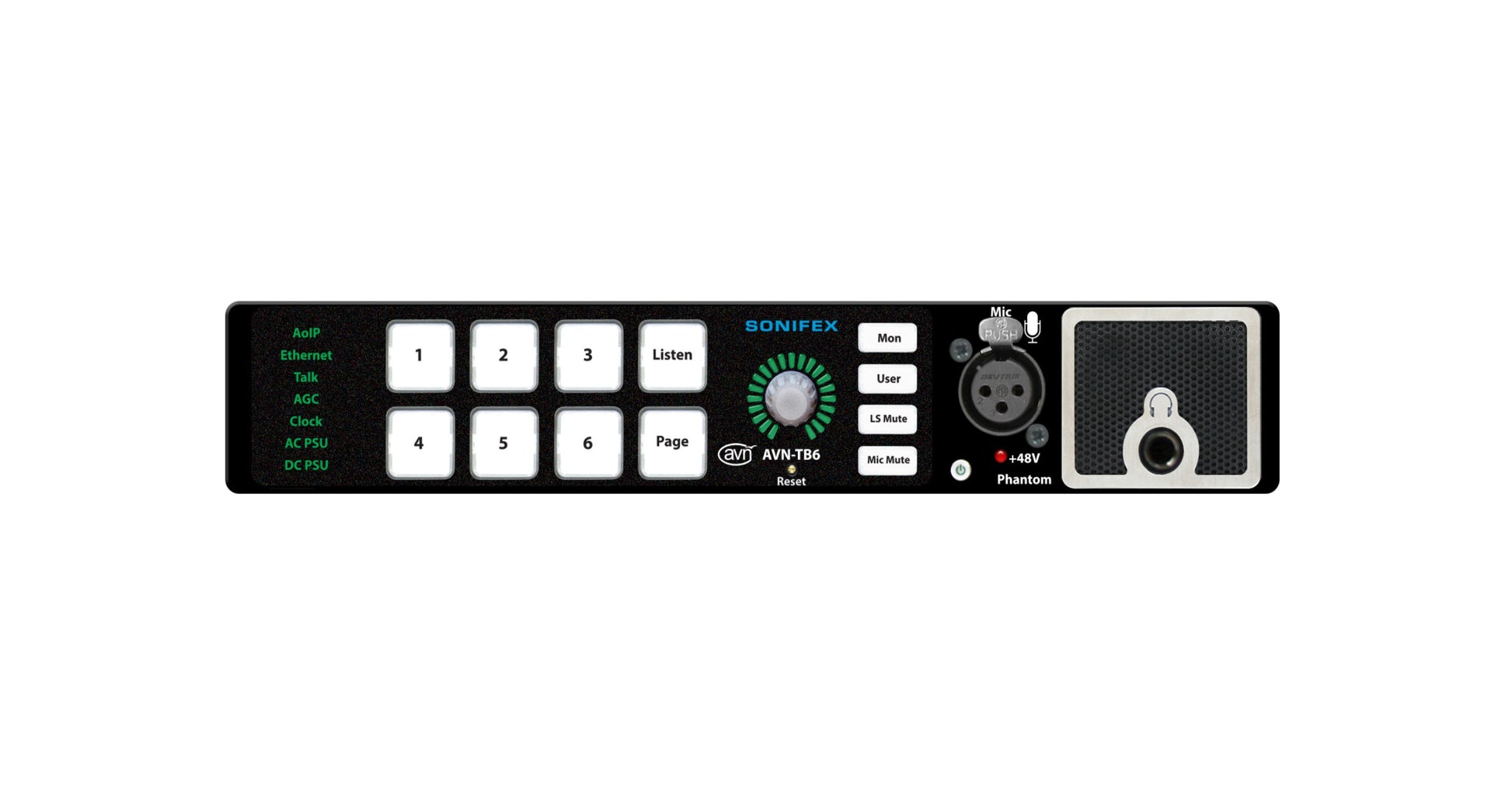Sonifex AVN-TB6 | 6 Button Talkback Intercom
