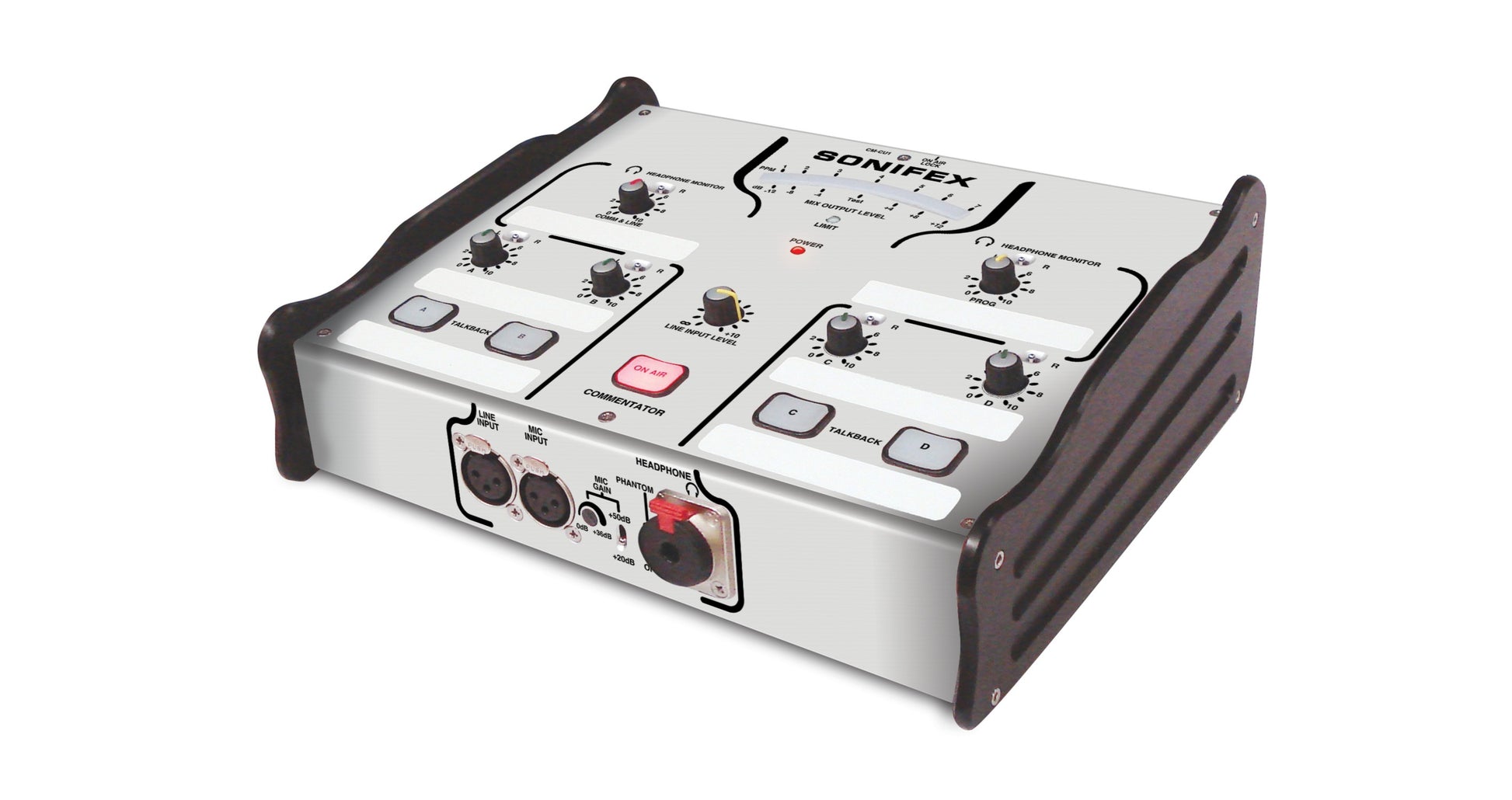 Sonifex CM-CU1 | Commentator Unit 1 Commentator & Line Input